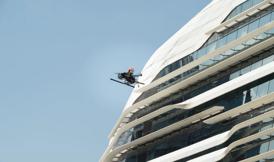 UAV-Based Balcony Logistics for Fourth-Generation Residential Buildings